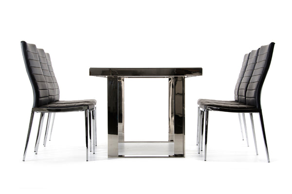Modrest Courtland Modern Stainless Steel Dining Table Model VGHB212T