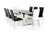 Modrest Courtland Modern Stainless Steel Dining Table Model VGHB212T