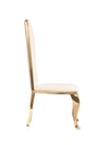 Modrest Bonnie Modern Beige Velvet & Champagne Gold Dining Chair (Set Of 2) Model VGZA-Y906-BGE-GLD