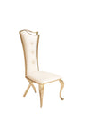 Modrest Bonnie Modern Beige Velvet & Champagne Gold Dining Chair (Set Of 2) Model VGZA-Y906-BGE-GLD