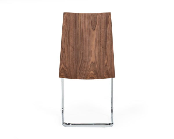Morgan Modern White & Walnut Dining Chair (Set Of 2) Model VGEWF3175BE-WHT