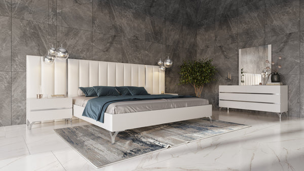 Nova Domus Angela Italian Modern White Dresser Model VGACANGELA-DRS
