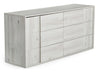 Nova Domus Asus Italian Modern White Washed Oak Dresser Model VGACASUS-DRS-ASH