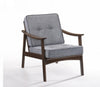 Modrest Andie Modern Dark Grey Accent Chair Model VGMA-MI-675