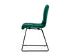 Modrest Yannis Modern Green Fabric Dining Chair (Set Of 2) Model VGMAMI-913-GRN