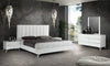 Eastern King Nova Domus Angela Italian Modern White Eco Leather 4 Piece Bedroom Set Model VGACANGELA-4PC-SET-EK