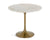 Modrest Collins Glam White Marble & Gold Dining Table Model VGGMM-DT-1089