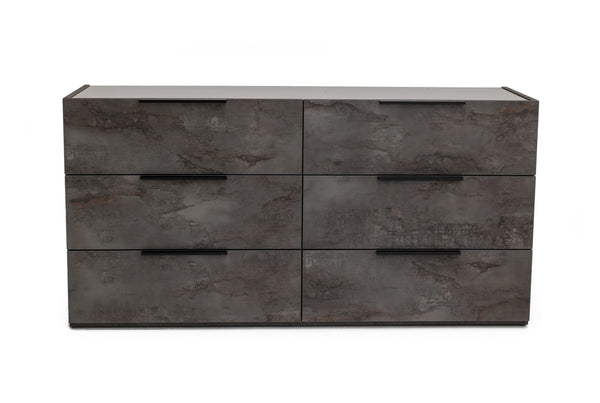 Nova Domus Ferrara Modern Volcano Oxide Grey Dresser Model VGACFERRARA-DRS