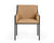 Modrest Raul Modern Suede Tan Dining Chair Model VGEUMC-9696CH-A-TAN