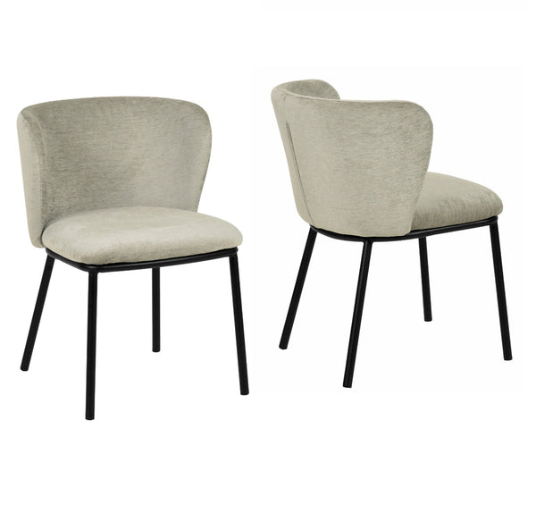 Modrest Bessie Modern Grey Dining Chair Set Of 2 Model VGFH-0139131-G