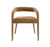 Modrest Mundra Modern Tan Fabric Dining Chair Model VGEUMC-9651CH-A-TAN