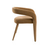 Modrest Mundra Modern Tan Fabric Dining Chair Model VGEUMC-9651CH-A-TAN