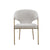 Modrest Claudine Modern Off White Fabric & Brass Dining Chair Model VGGAGA-6214CH-1