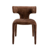 Modrest Saehee Modern Camel Velvet Fabric Dining Chair Model VGEUMC-7512CH-DECENT-004