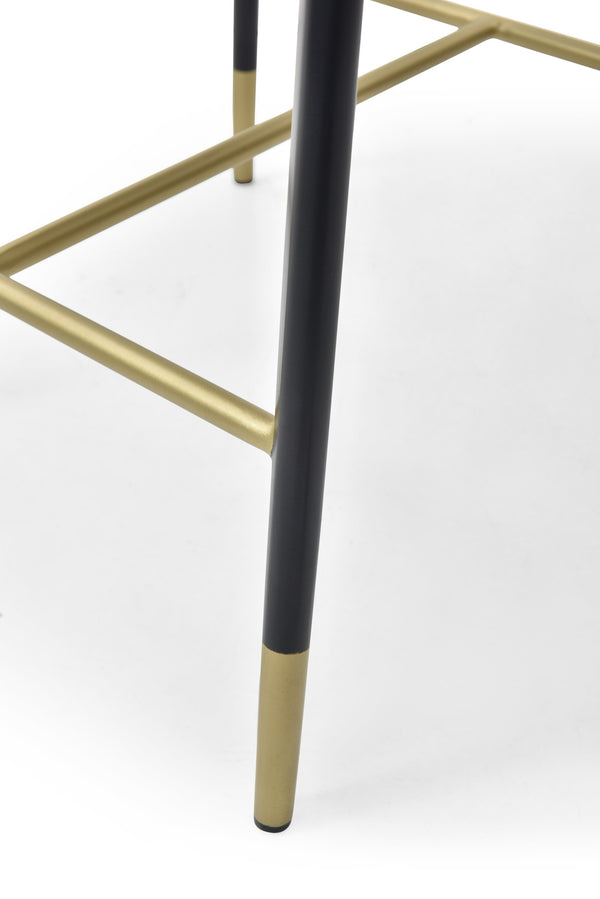 Modrest Calderon Modern Brown & Beige Vegan Leather Counter Chair Model VGVC-B065-BRN