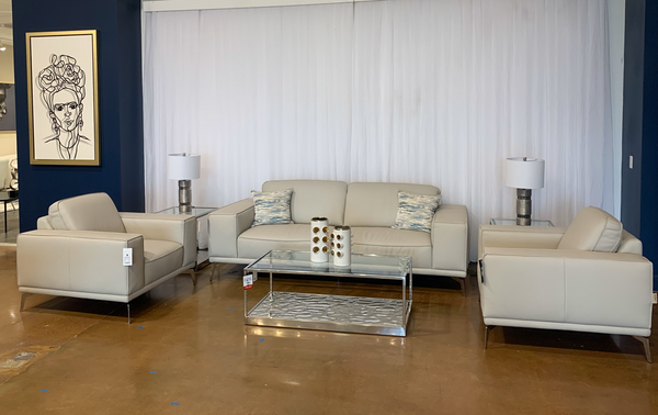 Lamod Italia Soho Contemporary Light Grey Armchair Model VGDTSOHO-GRY-CH