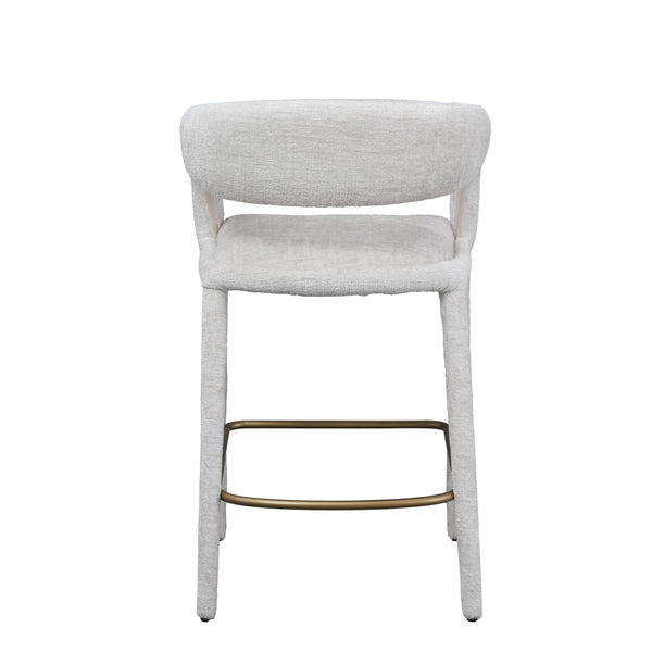 Modrest Faerron Modern Light Grey Fabric Counter Chair Model VGEU-MC-7182BC-LTGRY