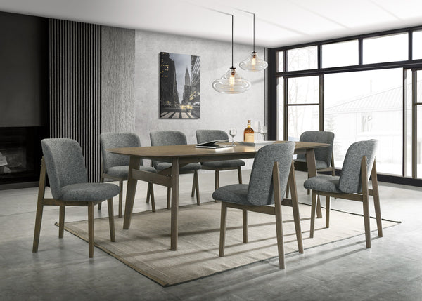 Modrest Costello Mid Century Modern Wenge Dining Set Model VGMA-MIT-3202-SET