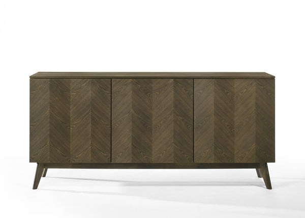 Modrest Costello Mid Century Modern Wenge Dining Set Model VGMA-MIT-3202-SET