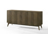 Modrest Costello Mid Century Modern Wenge Dining Set Model VGMA-MIT-3202-SET