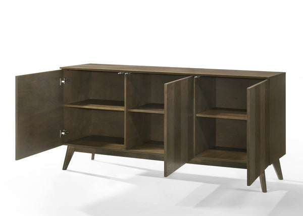 Modrest Costello Mid Century Modern Wenge Dining Set Model VGMA-MIT-3202-SET
