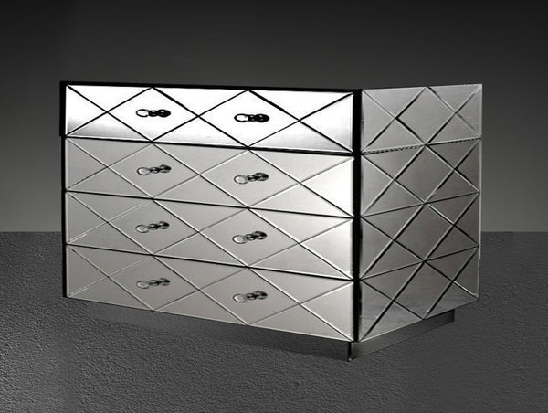 Segovia Modern Mirrored Bedroom Furniture Dresser Model VGMC-GC-1003Z
