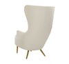 Julia Cream Wingback Chair By Inspire Me! Home Decor Model: TOV-A2044-C