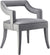Tiffany Grey Velvet Chair Model: TOV-A210