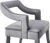 Tiffany Grey Velvet Chair Model: TOV-A210