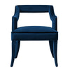 Tiffany Navy Velvet Chair Model: TOV-A212