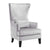 Bristol Silver Croc Tall Chair Model: TOV-A89