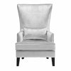 Bristol Silver Croc Tall Chair Model: TOV-A89