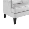 Bristol Silver Croc Tall Chair Model: TOV-A89