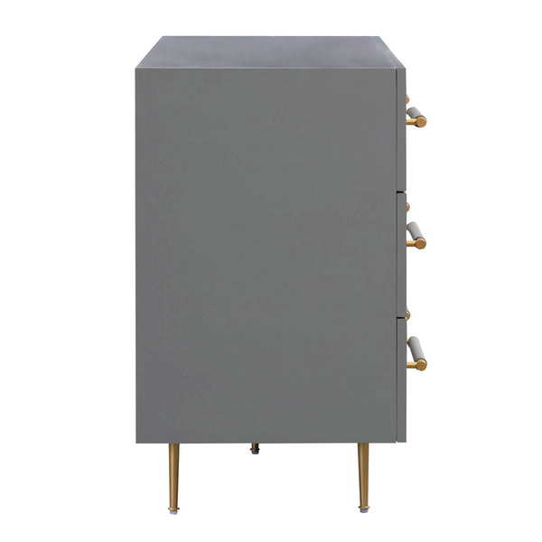 Trident Grey 6 Drawer Dresser Model: TOV-B44094