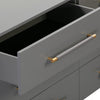 Trident Grey 6 Drawer Dresser Model: TOV-B44094