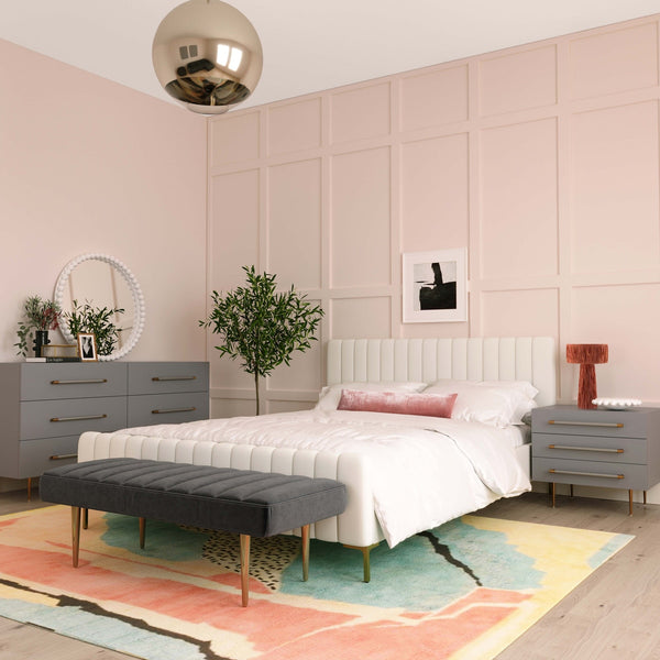 Trident Grey 6 Drawer Dresser Model: TOV-B44094