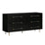 Trident Black 6 Drawer Dresser Model: TOV-B44096