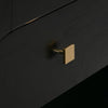 Hump 6 Drawer Black Dresser Model: TOV-B44098