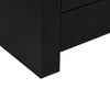 Hump 6 Drawer Black Dresser Model: TOV-B44098