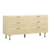 Sierra Buttermilk 6 Drawer Dresser Model: TOV-B44113