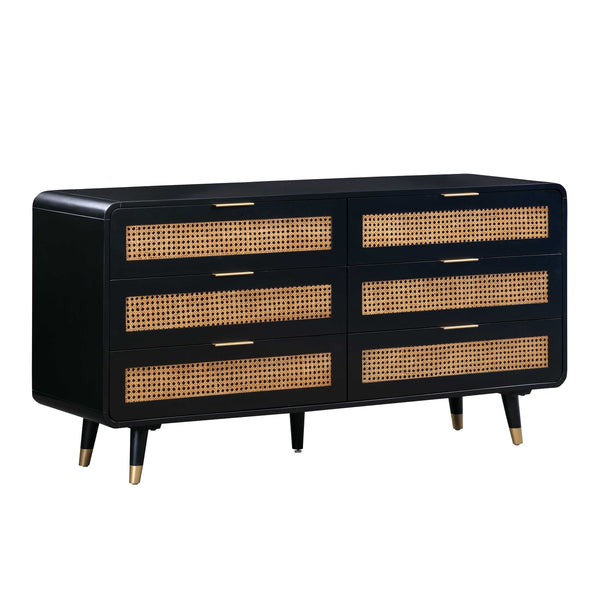 Christine 6 Drawer Dresser Model: TOV-B44133