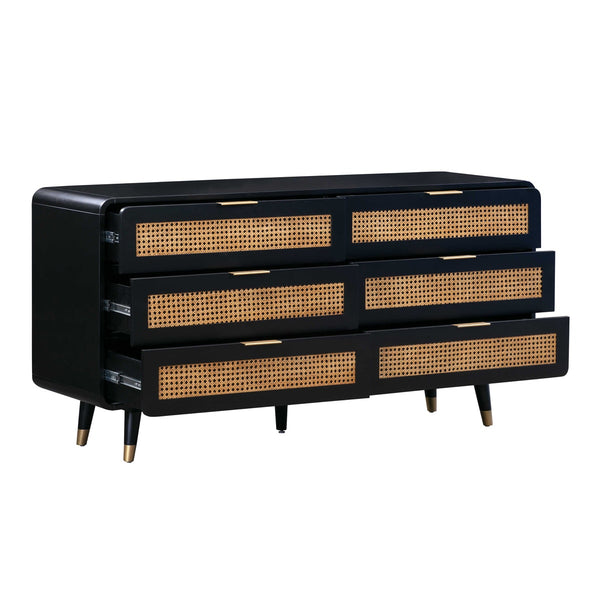 Christine 6 Drawer Dresser Model: TOV-B44133