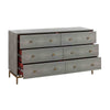 Pesce Shagreen 6 Drawer Dresser Model: TOV-B44147