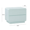 Sagura Blue Nightstand Model: TOV-B54229