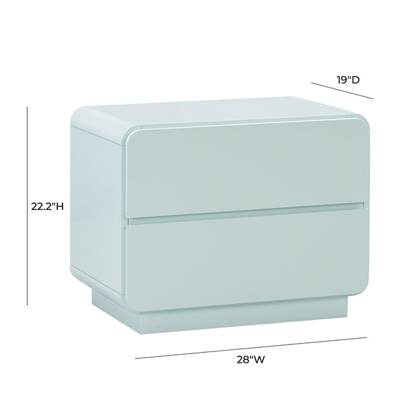 Sagura Blue Nightstand Model: TOV-B54229