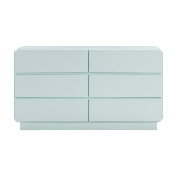 Sagura Blue 6-Drawer Dresser Model: TOV-B54231