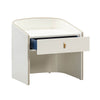 Collins Cream Lacquer Nightstand Model: TOV-B54249