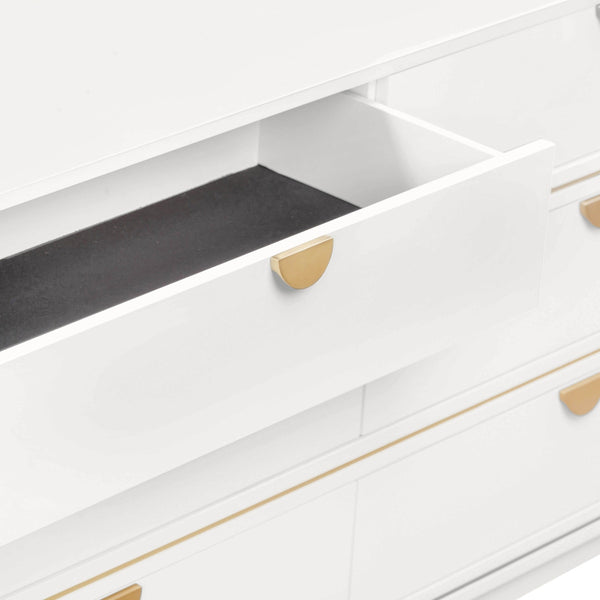 Julieta Cream 6 Drawer Dresser Model: TOV-B54252