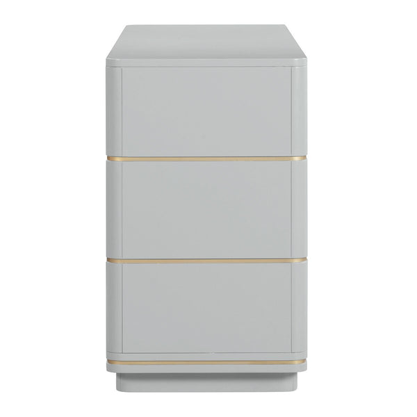 Julieta Grey 6 Drawer Dresser Model: TOV-B54254