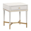 Julieta Cream Nightstand Model: TOV-B54257